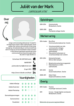 Starters CV Groen